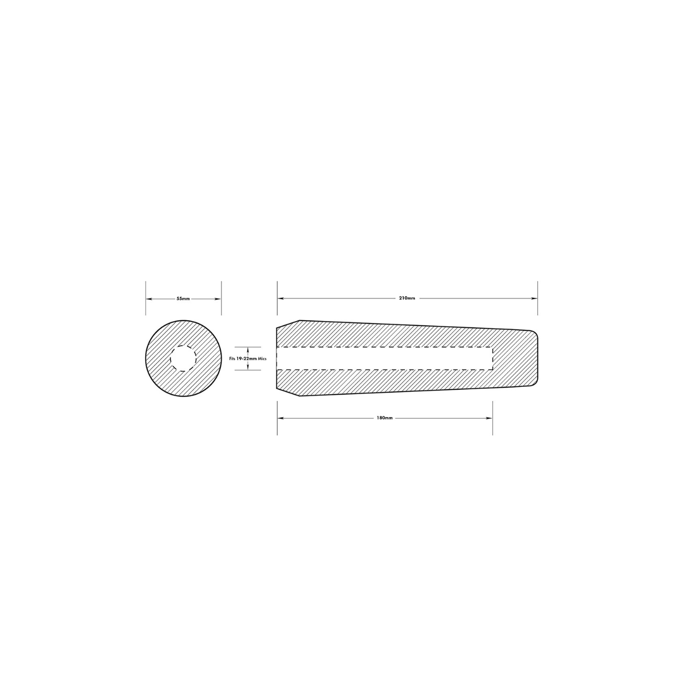 Radius 18cm Shotgun Mic Foam (19/22)