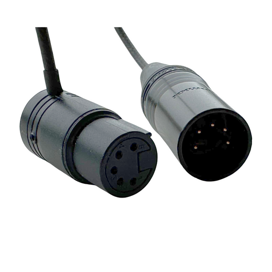 Mini-ALTO 5-Pin Low Profile XLR Cable