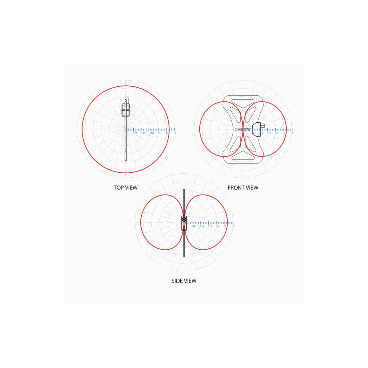 Deity BF1 Butterfly Antenna