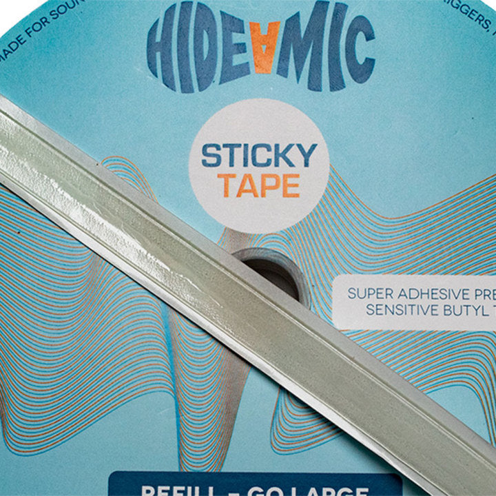 Hide-A-Mic Sticky Tape Go Large 20 Meter Tape