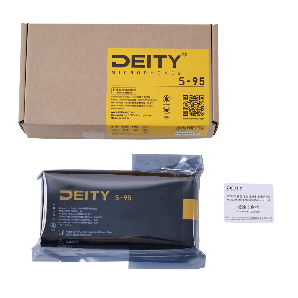 Deity S-95 Smart Battery