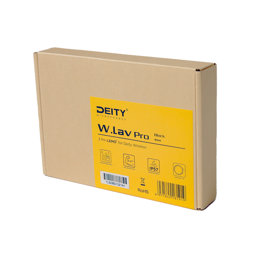 Deity W.Lav Pro 3-Pin Lemo