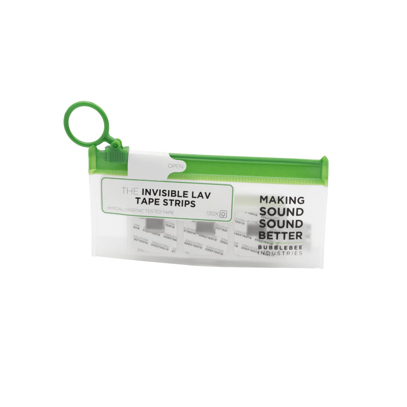 Bubblebee Invisible Lav Tape (120 Pieces)