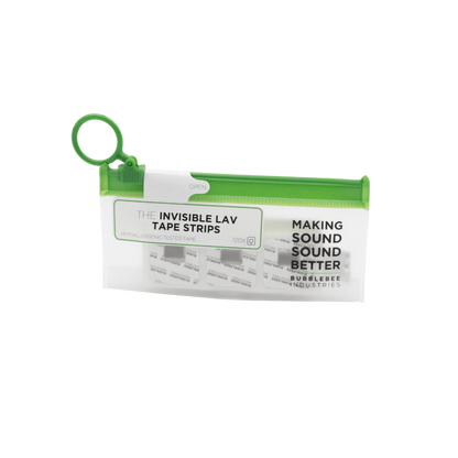 Bubblebee Invisible Lav Tape (120 Pieces)