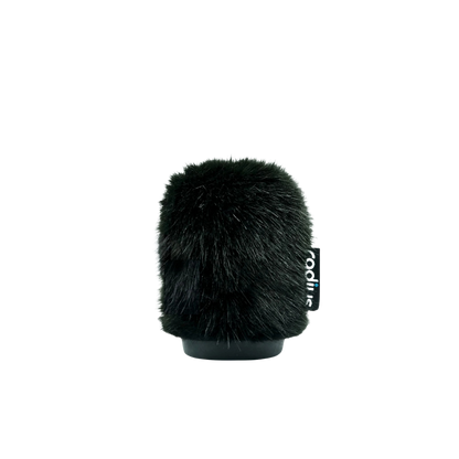 Radius 10cm Nimbus Windshield (19/22), Black Fur