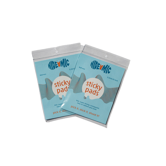 Hide-a-mic Sticky Pad Super Adhesive Silicon Pads (40 Pack)