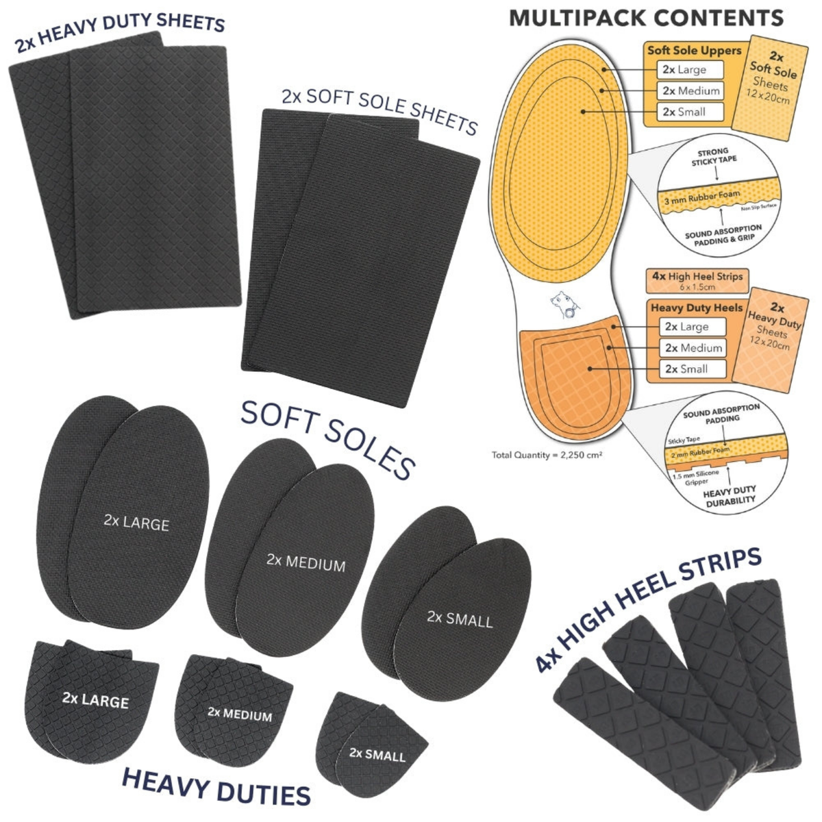 Ursa Soft Soles & Heavy Duties - Multipack