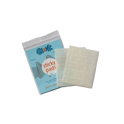 Hide-a-mic Sticky Pad Super Adhesive Silicon Pads (40 Pack)