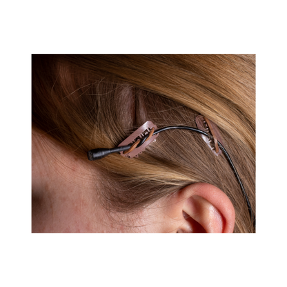 Hide-a-mic Hair Clips for Microphone Mounting (Various Colours)
