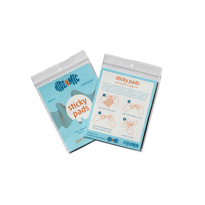 Hide-a-mic Sticky Pad Super Adhesive Silicon Pads (40 Pack)