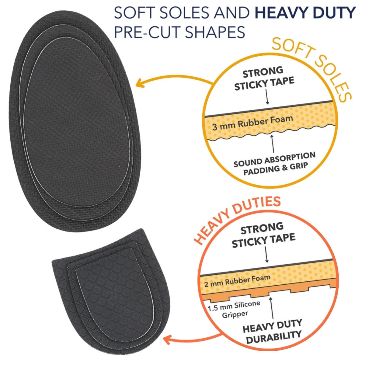 Ursa Soft Soles & Heavy Duties - Multipack