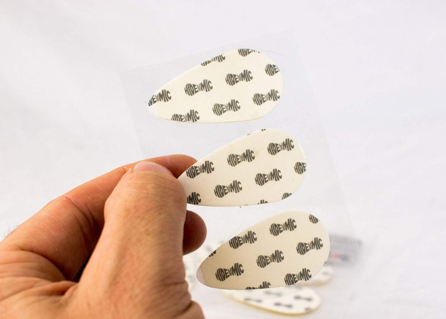Hide-A-Mic 12 Skin friendly body pads for B_Flex