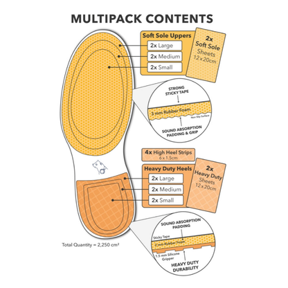 Ursa Soft Soles & Heavy Duties - Multipack