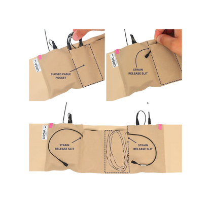 Ursa Waist Strap – Double Pouch