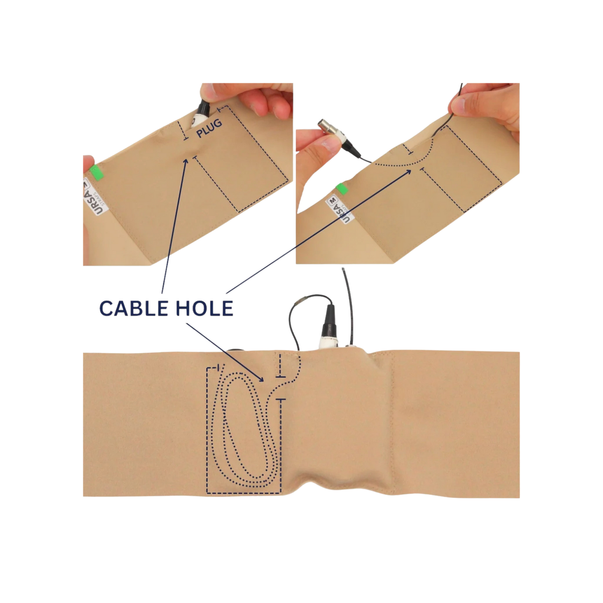 Ursa Waist Strap - Single Pouch