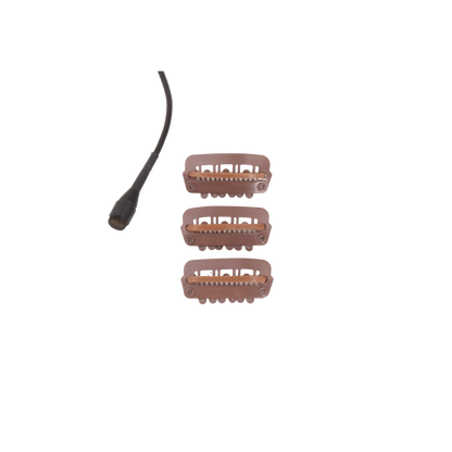 Hide-a-mic Hair Clips for Microphone Mounting (Various Colours)