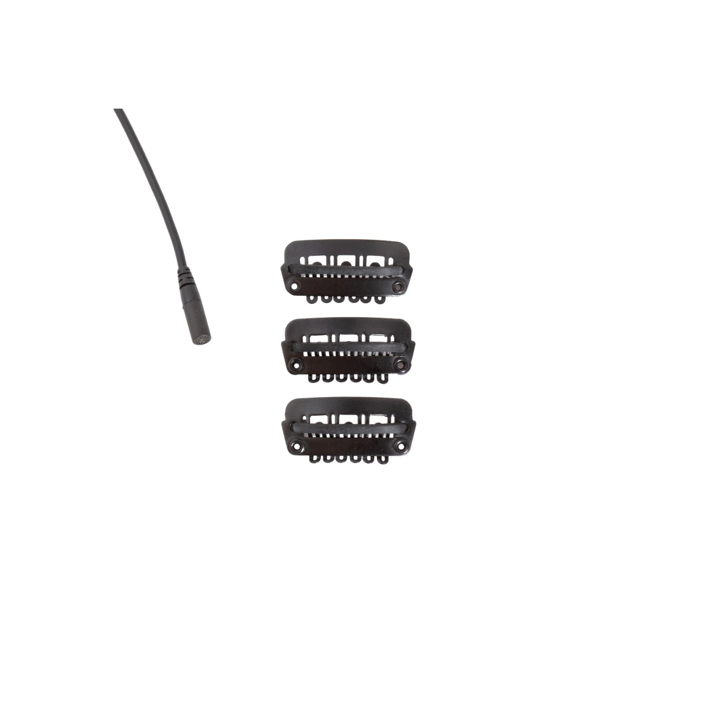 Hide-a-mic Hair Clips for Microphone Mounting (Various Colours)