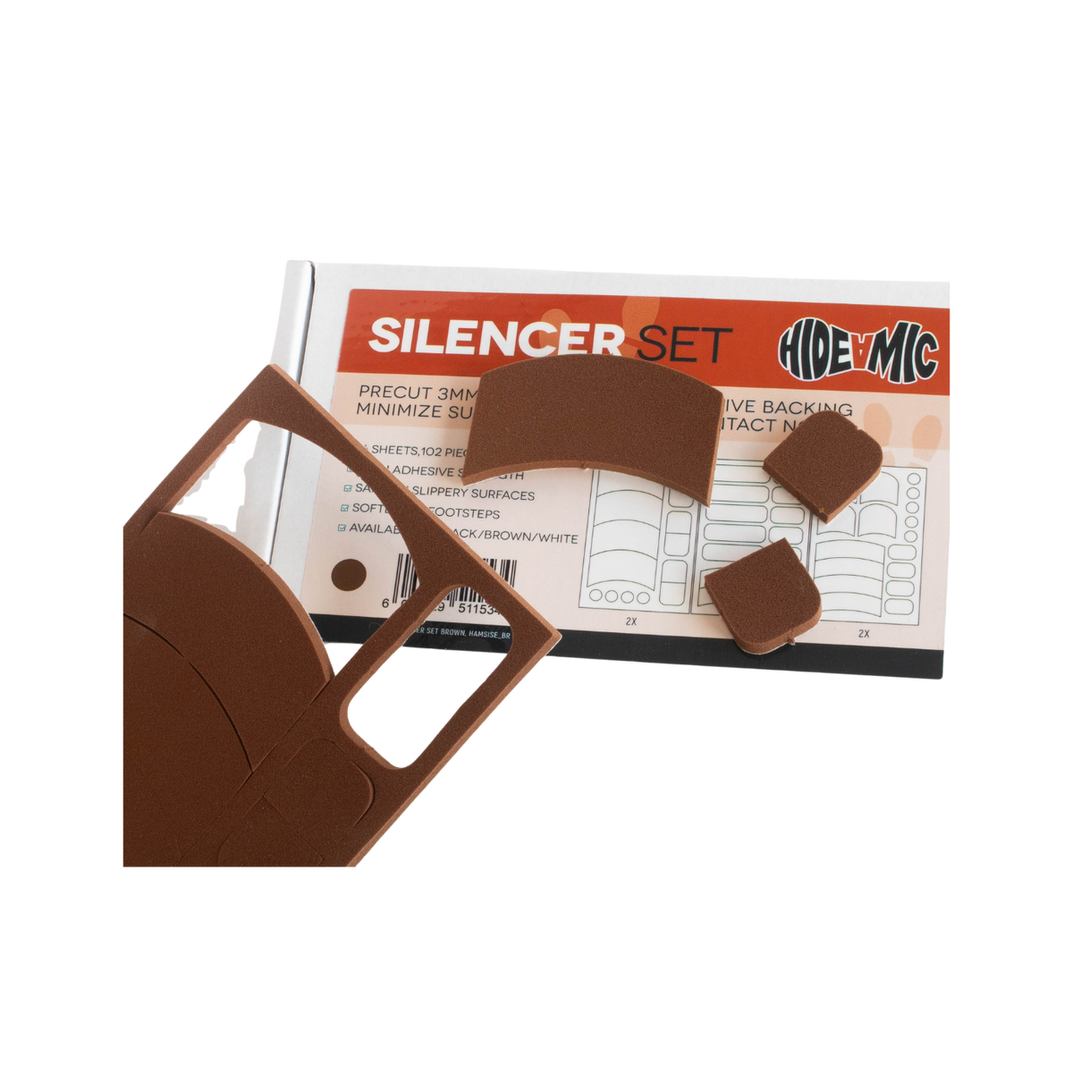 Hide-a-mic Silencer Set