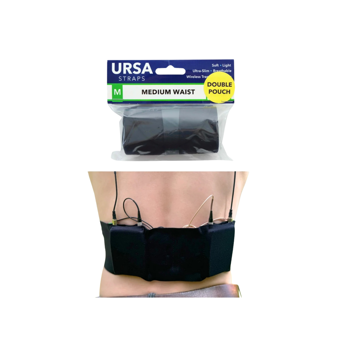Ursa Waist Strap – Double Pouch