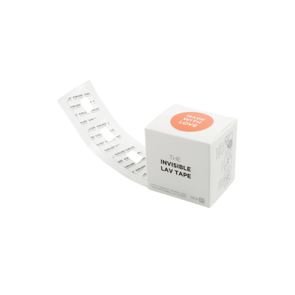 Bubblebee Invisible Lav Tape (120 Pieces)
