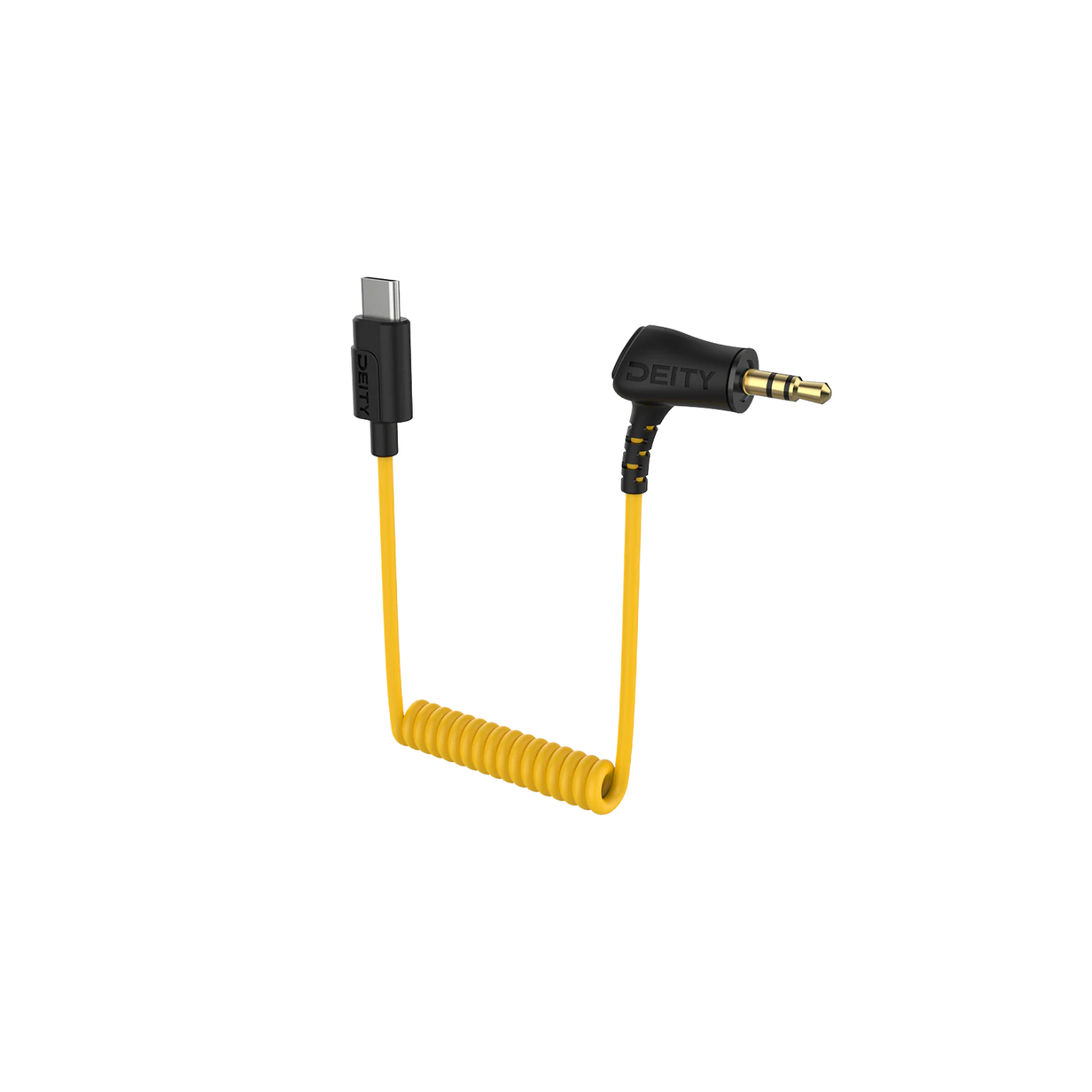 Deity C21 - 3.5 TRS To USB-C Coiled Audio Cable