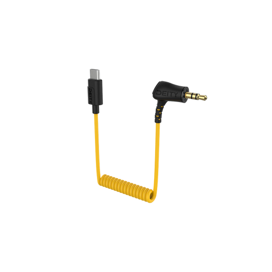 Deity C21 - 3.5 TRS To USB-C Coiled Audio Cable