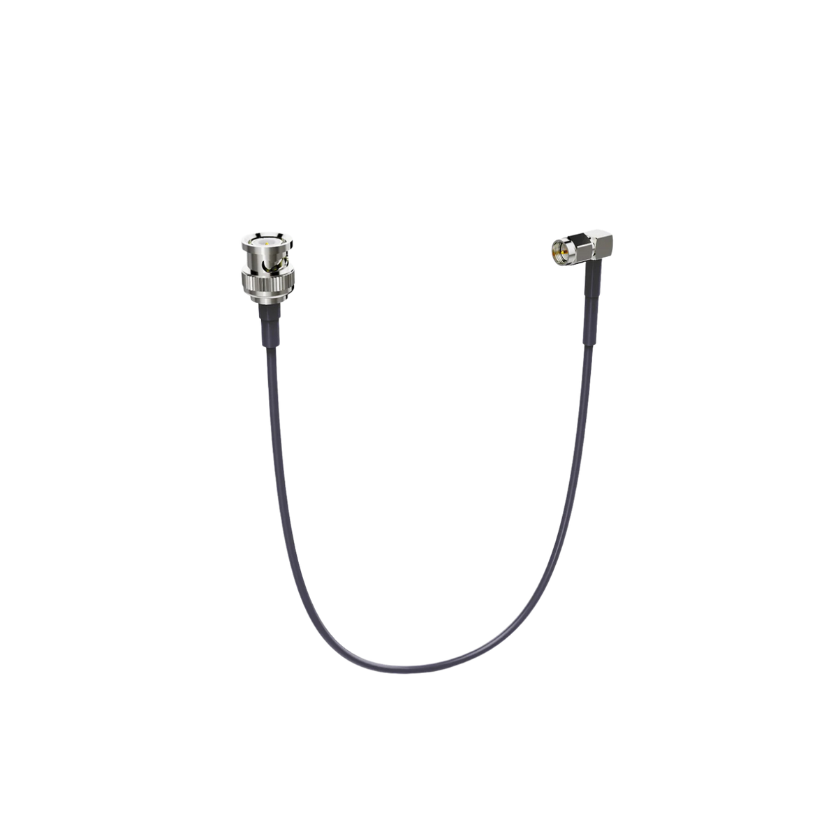 Deity Right Angle SMA to Straight BNC Cable (45cm)