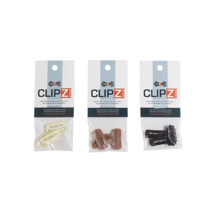 Hide-A-Mic Hair Clips for Microphone Mounting (Various Colours)