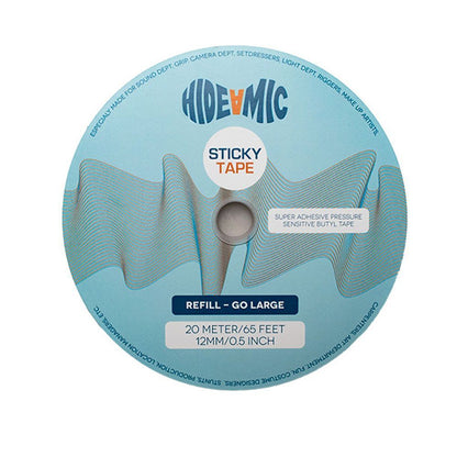 Hide-A-Mic Sticky Tape Go Large 20 Meter Tape